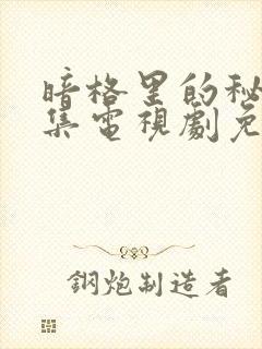 暗格里的秘密全集电视剧免费观看