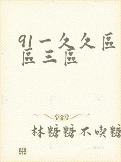 91一久久区二区三区