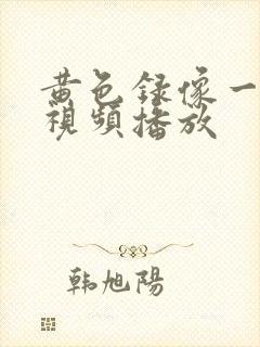 黄色录像一级片视频播放