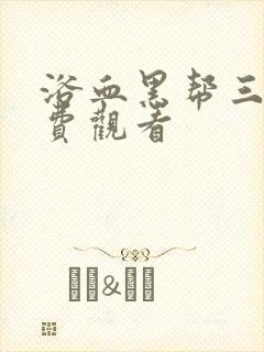 浴血黑帮三季免费观看