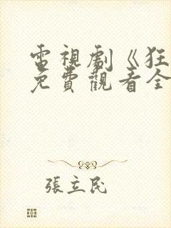 电视剧《狂飙》免费观看全集