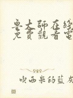 鲁大师在线观看免费观看电视剧下载