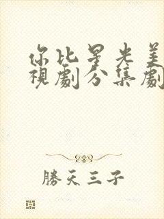 你比星光美丽电视剧分集剧情