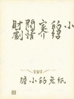 财阀家的小儿子剧情介绍封面