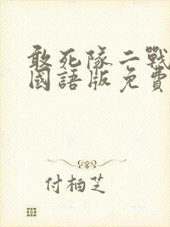 敢死队二战电影国语版免费观看封面