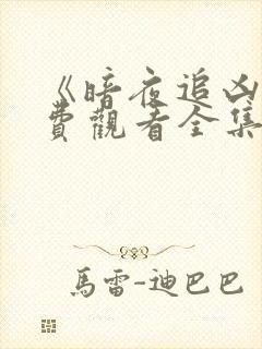 《暗夜追凶》免费观看全集高清版