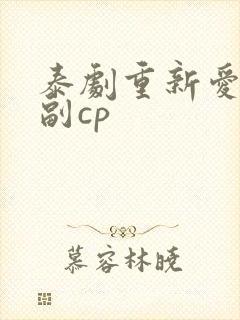 泰剧重新爱上你副cp