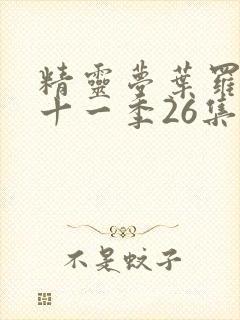 精灵梦叶罗丽第十一季26集封面