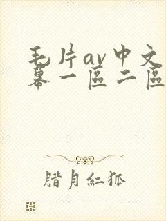 毛片av中文字幕一区二区三区