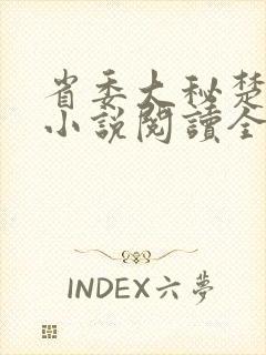 省委大秘楚东恒小说阅读全文