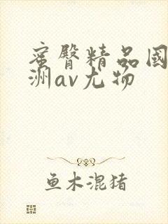 蜜臀精品国产亚洲av尤物