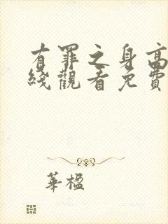 有罪之身高清在线观看免费观看