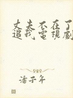 丈夫不在了老公追我电视剧免费观看