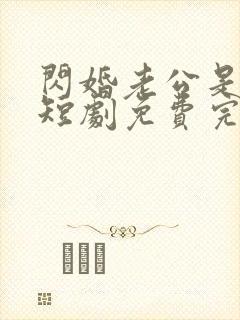 闪婚老公是总裁短剧免费完整版