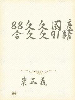 88久久国产综合久久91精品