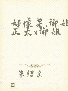 好像是,御姐x正太x御姐