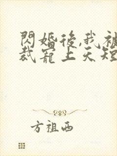 闪婚后,我被总裁宠上天短剧