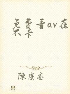 免费看av在线不卡