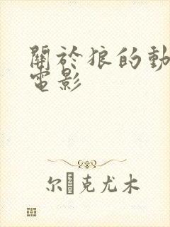 关于狼的动画大电影封面