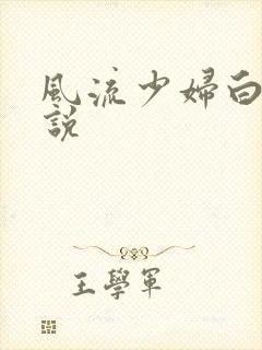 风流少妇白洁小说封面