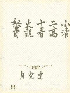 怒火十二小时免费观看高清完整版