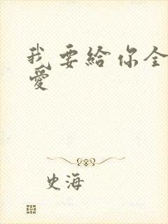 我要给你全部的爱