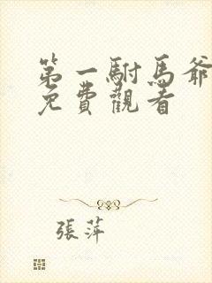 第一驸马爷短剧免费观看