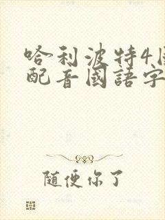 哈利波特4国语配音国语字幕