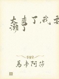 太爽了,我要高潮了封面