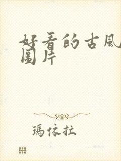 好看的古风男装图片