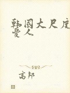 韩国大尺度电影爱人