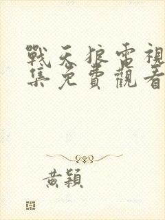 战天狼电视剧全集免费观看第二季