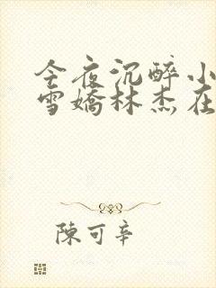 今夜沉醉小说段雪娇林杰在线阅读