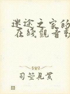 迷途之家的姐姐 在线观看动漫封面