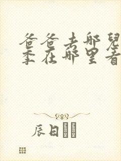 爸爸去哪儿第六季在哪里看封面