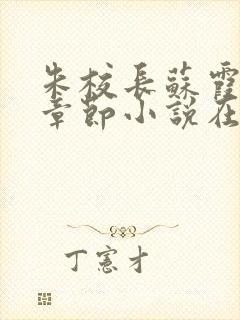 朱校长苏霞全部章节小说在线阅读