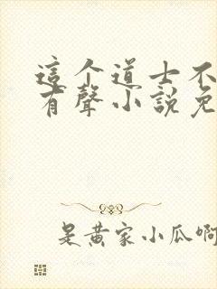 这个道士不好惹有声小说免费听封面