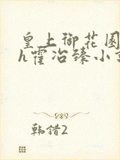 皇上御花园hlh霍冶臻小说