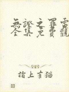 无证之罪电视剧全集免费观看