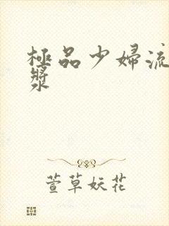 极品少妇流出白浆