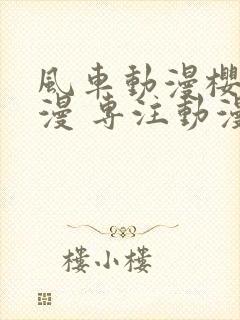 风车动漫樱花动漫 专注动漫的门户网站封面