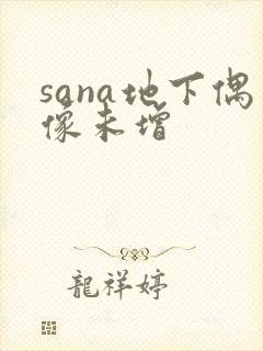 sana地下偶像未增