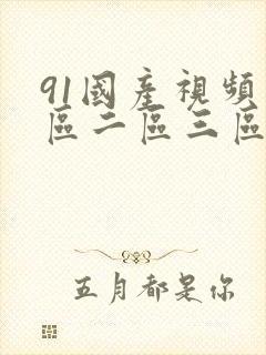 91国产视频一区二区三区四区