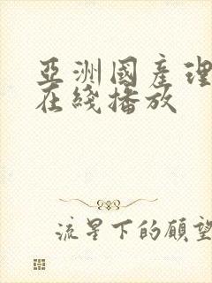 亚洲国产理论片在线播放