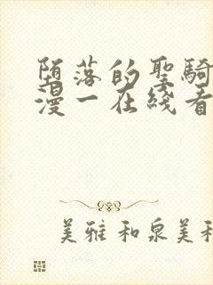 堕落的圣骑士动漫一在线看