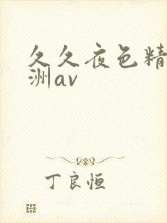 久久夜色精品亚洲av