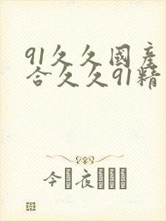 91久久国产综合久久91精品封面