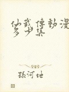 仙武传动漫一共多少集