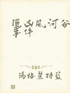 猎凶风河谷真实事件封面