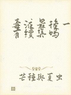 毒液最后一舞还有续集吗